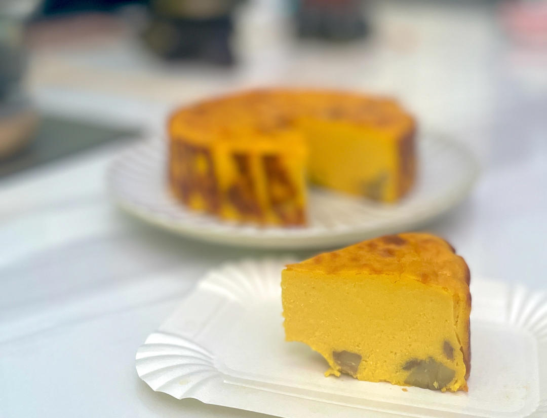南瓜栗子巴斯克蛋糕