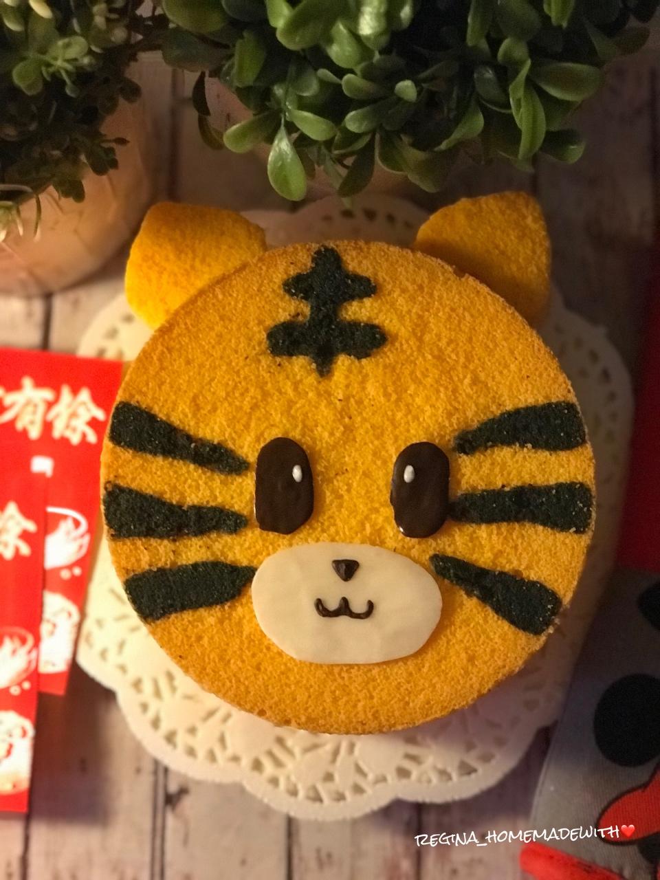 虎年戚风/戚风蛋糕的做法
