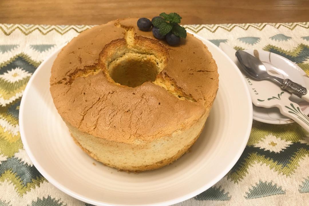 心满意足—香蕉戚风蛋糕