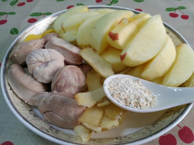 润肺止咳•苹果玉竹瘦肉汤的做法