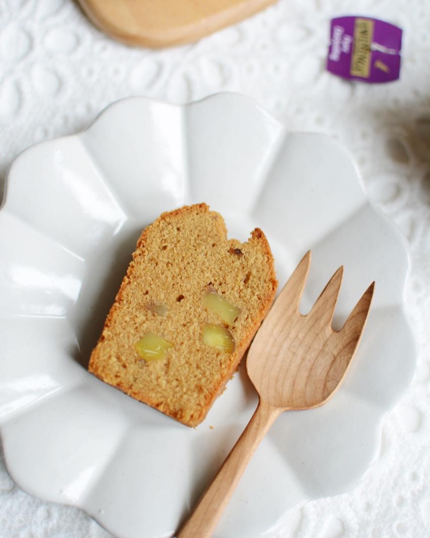 香草栗子磅蛋糕