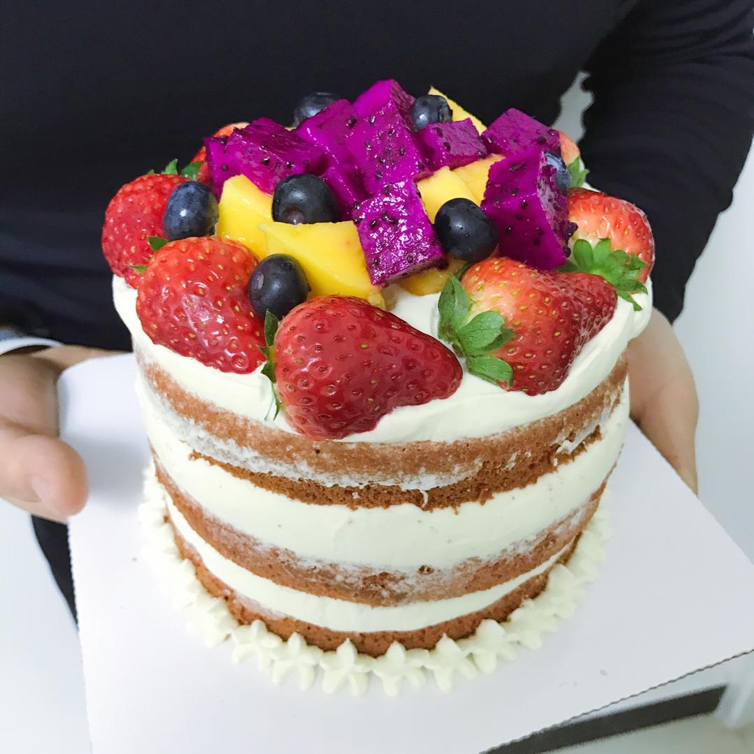 6寸戚风蛋糕（2蛋）