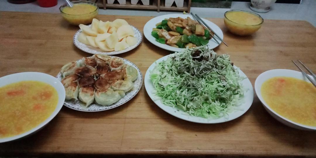 我家的美味晚餐