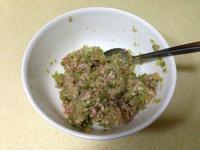 双色紫薯贡菜肉包的做法 步骤5