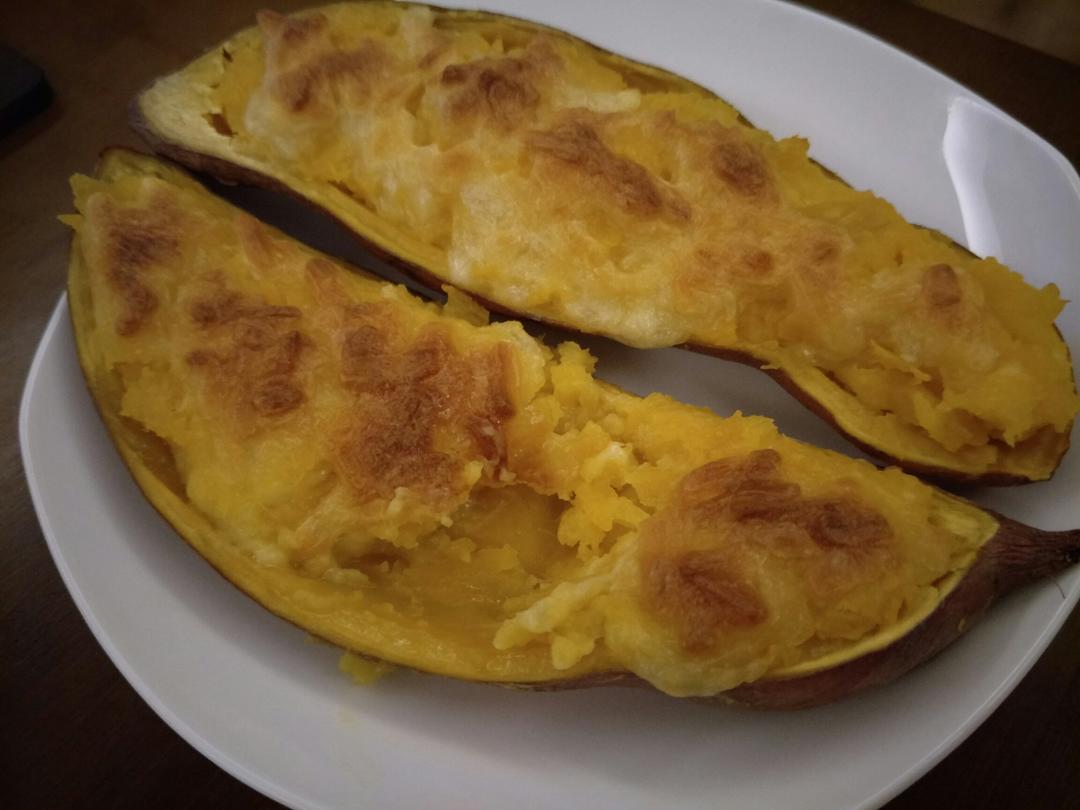 芝士奶油焗红薯