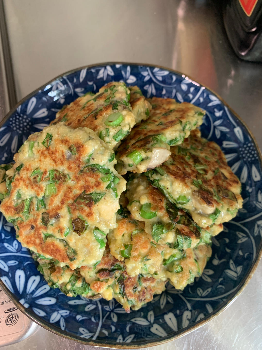 抗老食谱-蔬菜豆腐饼