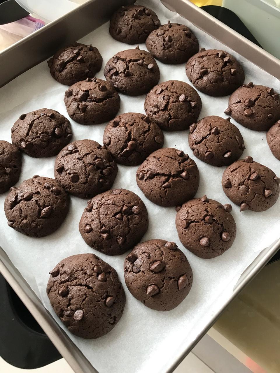 巧克力豆软心曲奇