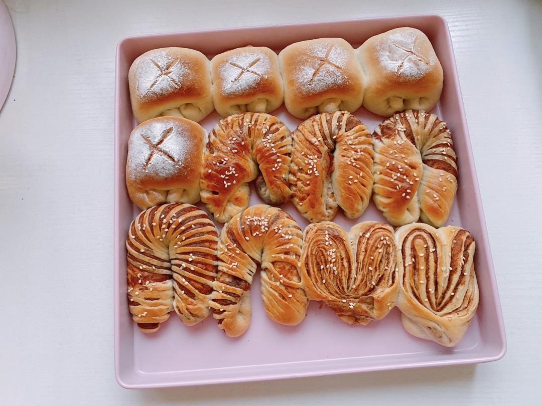 牛奶面包卷 北鼎烤箱食谱
