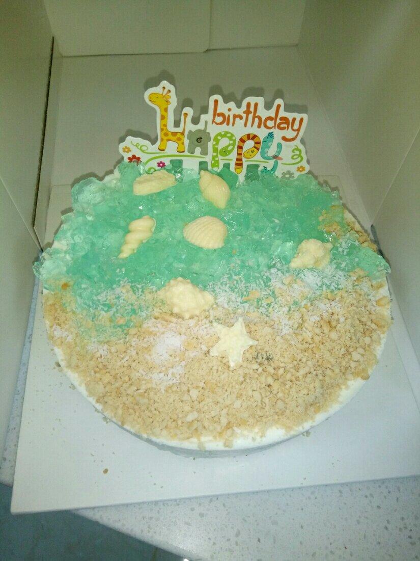 海洋酸奶慕斯（生日蛋糕）