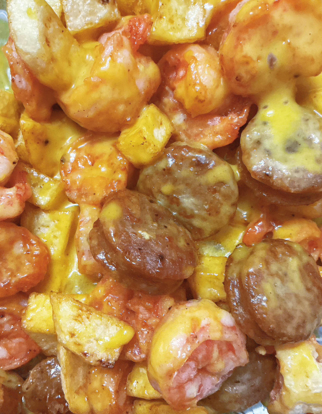 直流口水！制作简单的甜辣芥末虾球