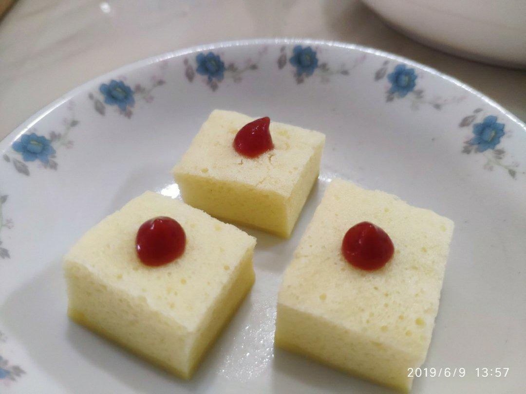 超级松软的海绵蛋糕（bb蒸的不上火）