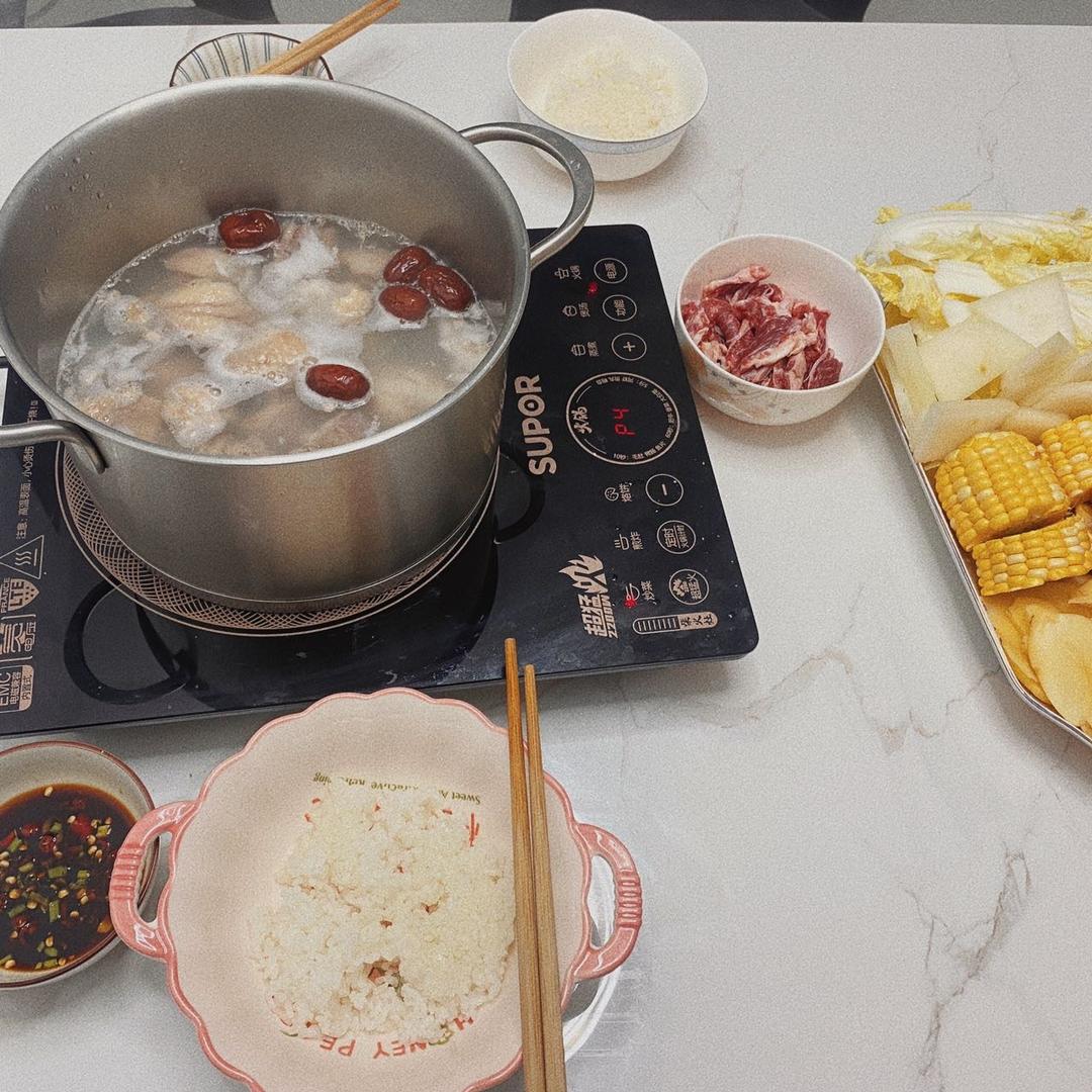 不加一滴水的椰子鸡