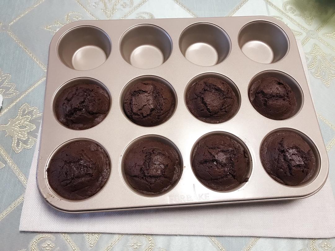 布朗尼杯子蛋糕