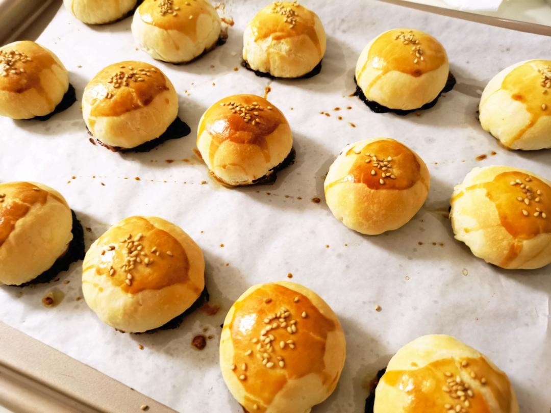 泳式鲜肉榨菜月饼