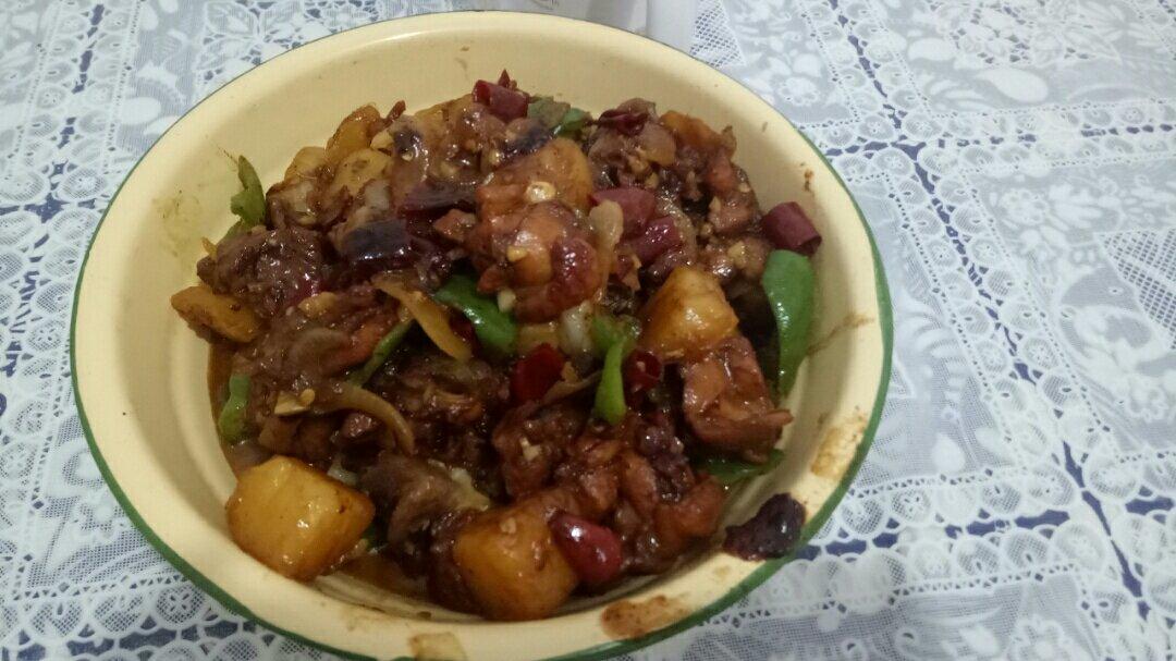 新疆沙湾大盘鸡