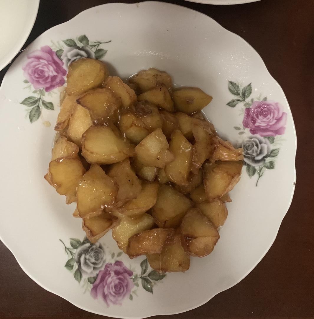 拔丝苹果 百分百成功 附炒糖过程最详细图解 适合各种拔丝菜品