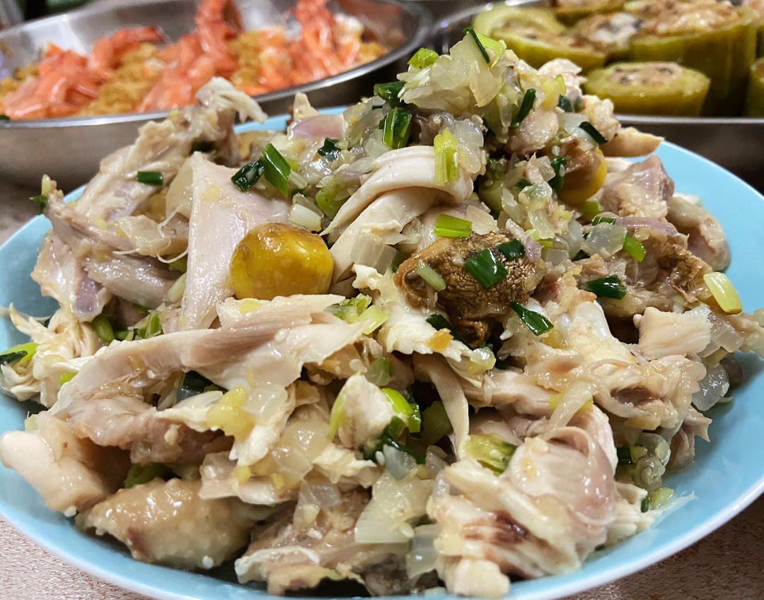 葱油鸡（姜葱鸡）简单做法全，详细到没下过厨都会做