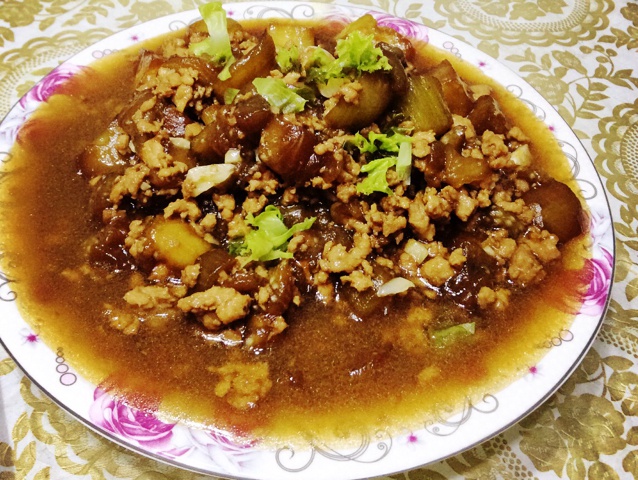 茄子！茄子！！红烧肉末茄子