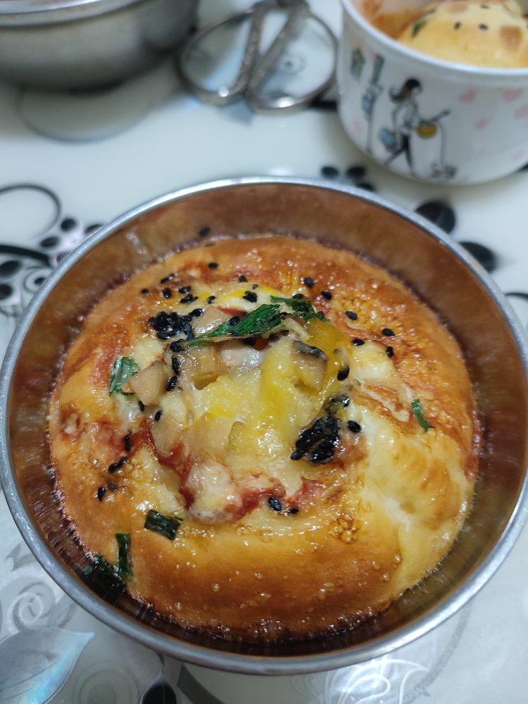 韩国街头小吃鸡蛋面包（蛋糕）