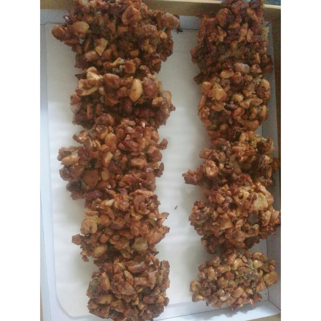 【脆皮花生酥】无油，简单，消耗蛋白