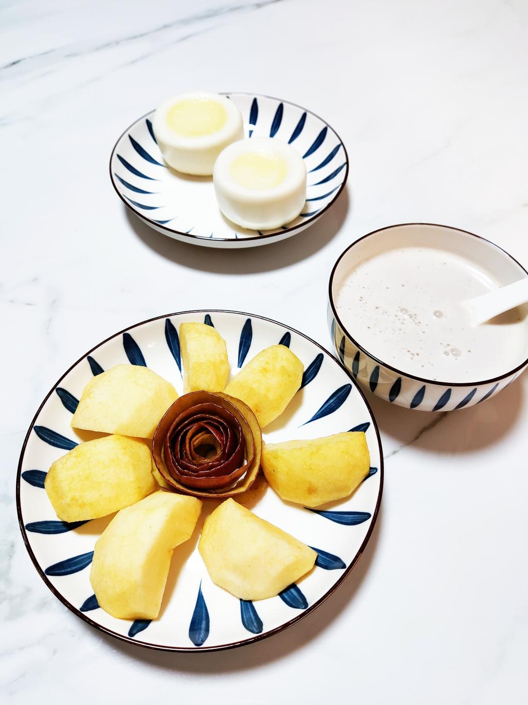 🌹简单美丽的水果皮花🌺