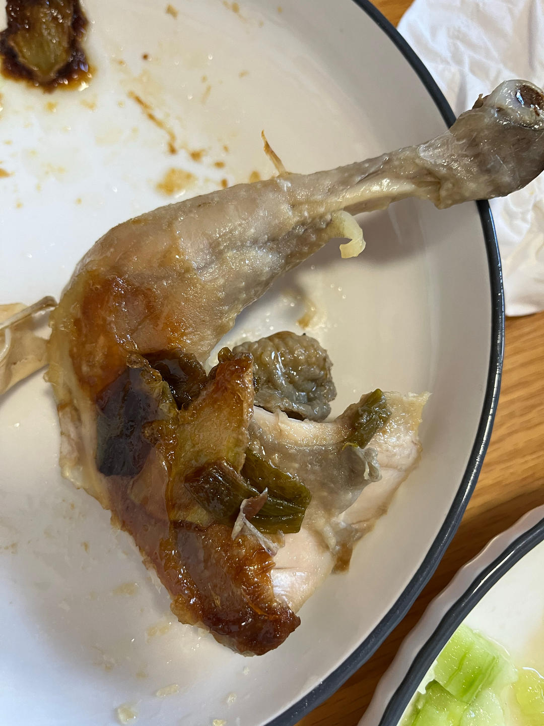 电饭煲版盐焗鸡