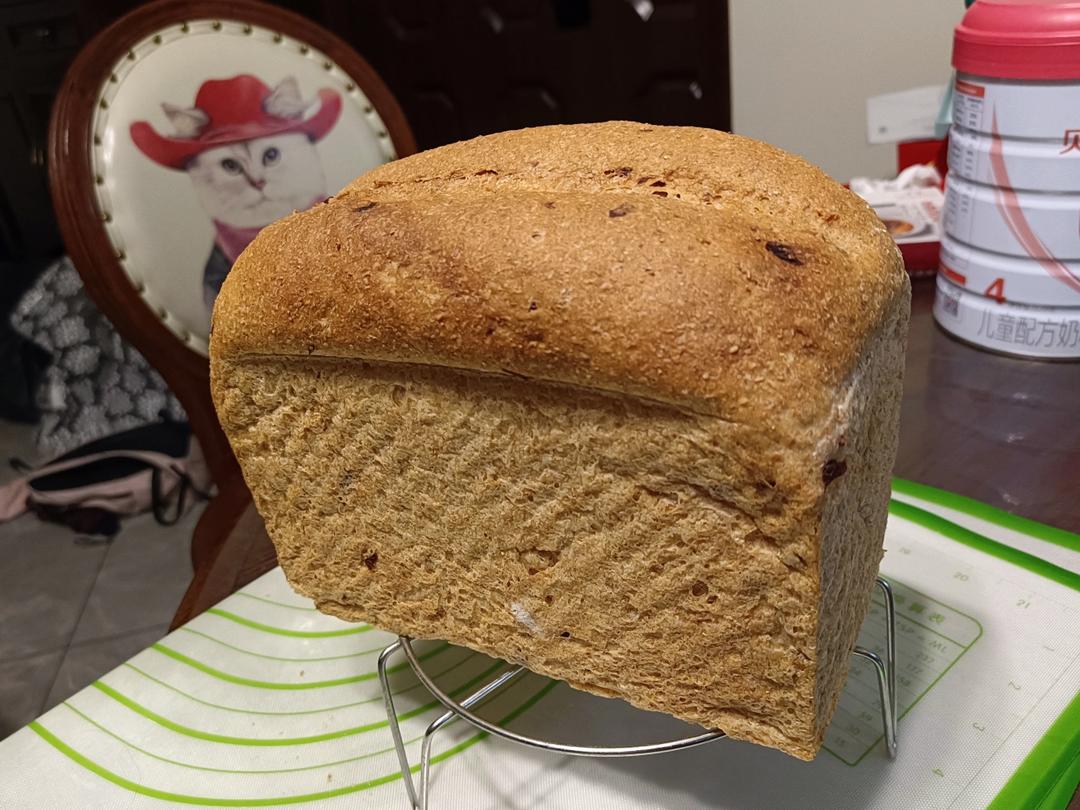 天然酵母全麦吐司（无糖无油无蛋）【消耗弃种】