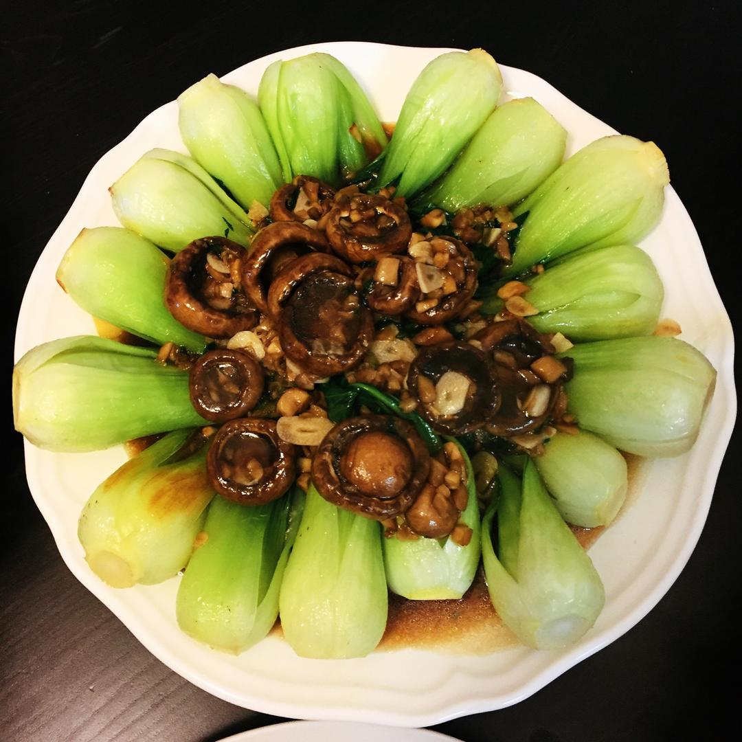 蚝油香菇小油菜