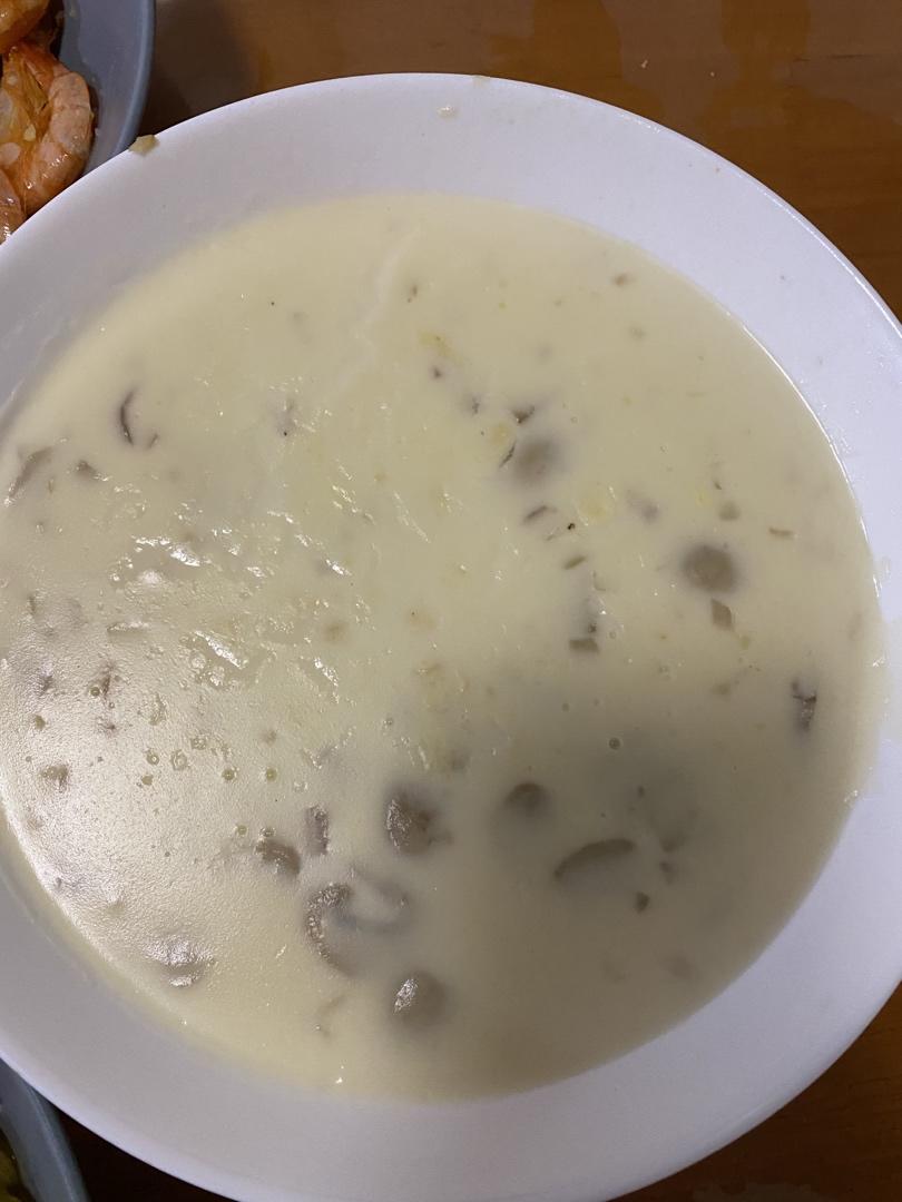 奶油蘑菇汤（完美比例版）