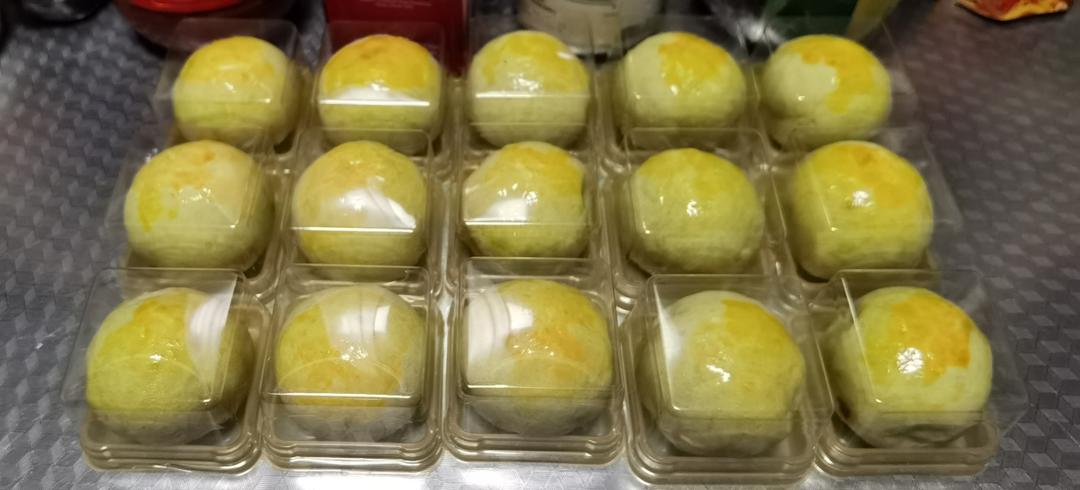 懒人版蛋黄酥（蛋挞皮版）