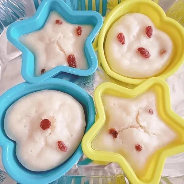 大米粉做的奶香米糕