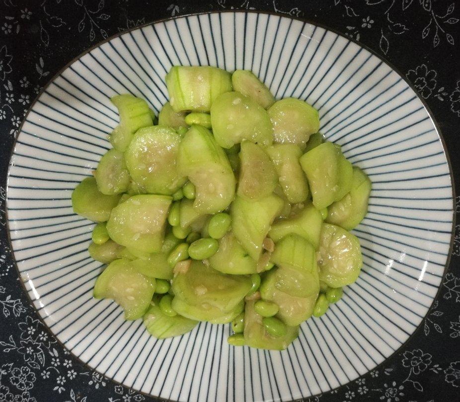 丝瓜毛豆
