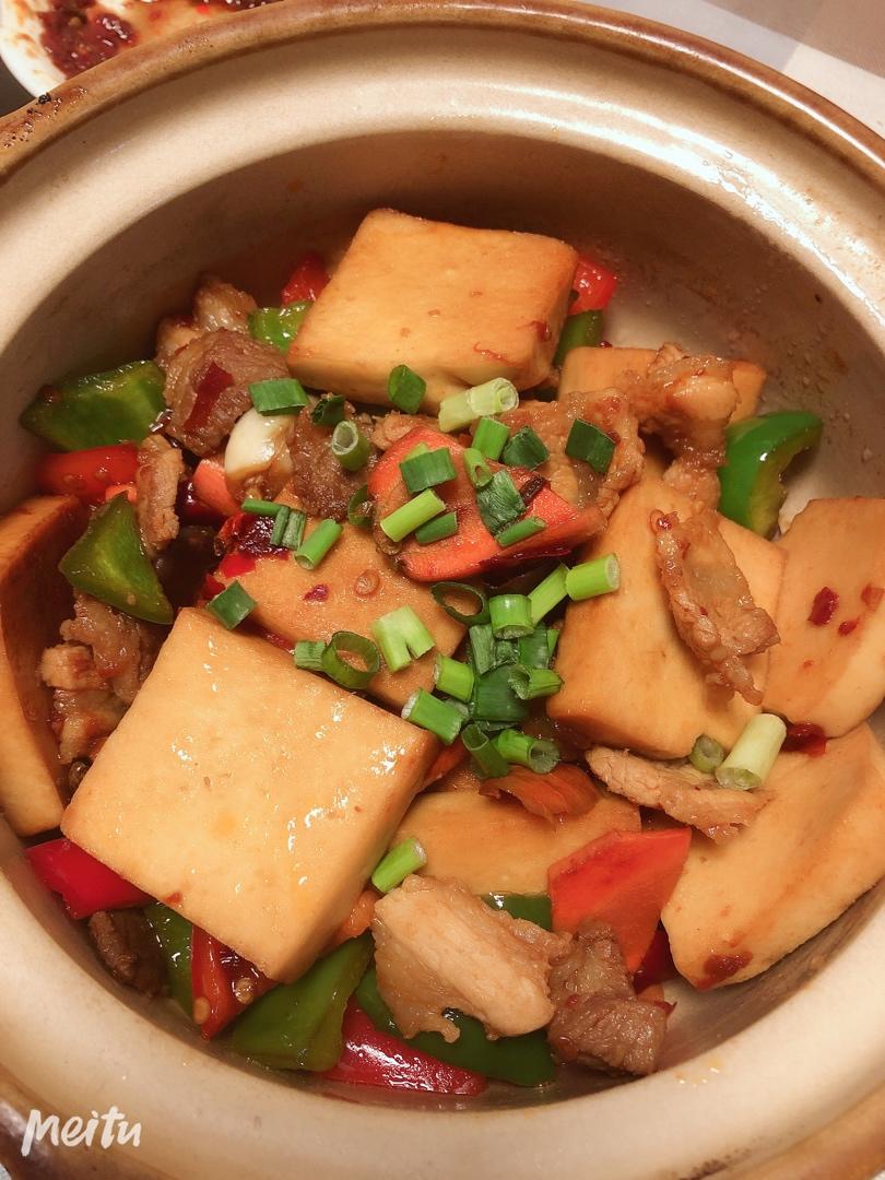 干锅千页豆腐