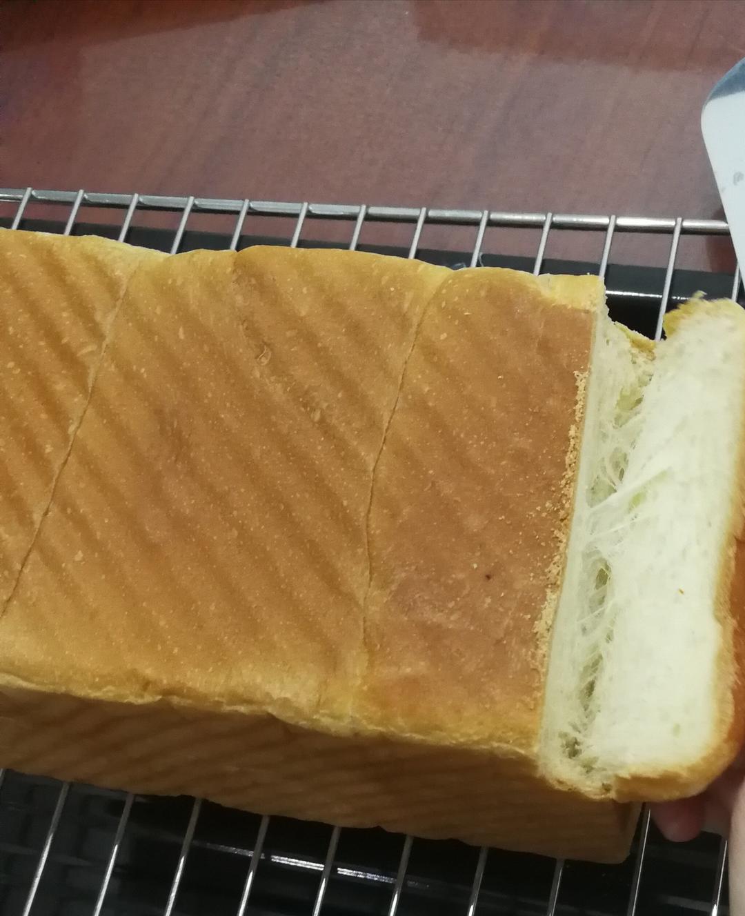 夺命软吐司(๑´ڡ`๑)超软拉丝极速方便的一次发酵吐司