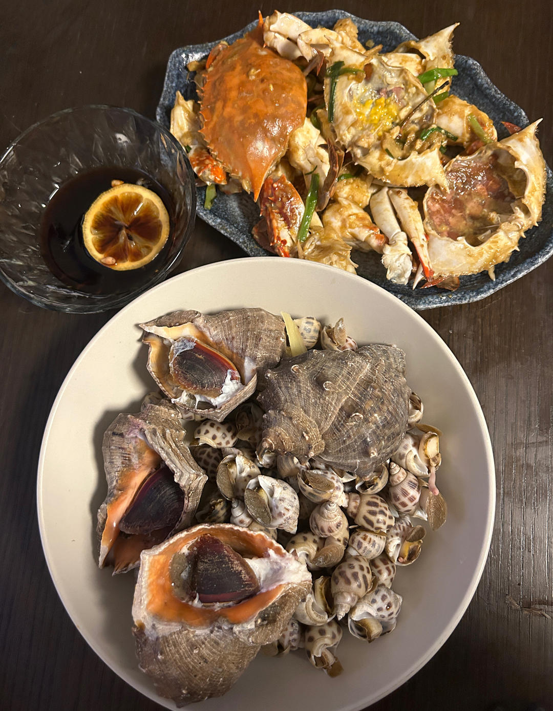 清蒸海螺