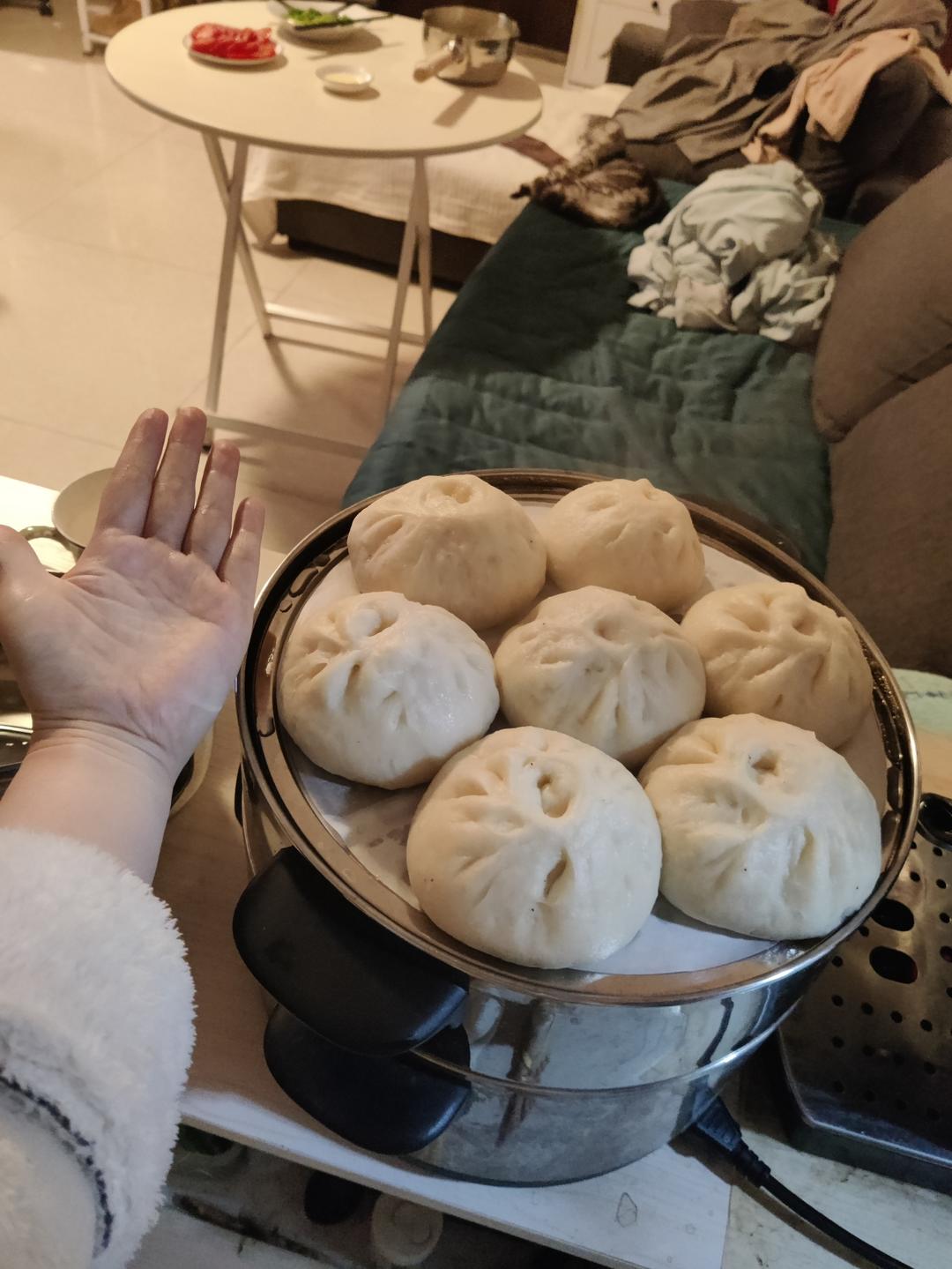 好吃多汁的肉包子肉馒头【步骤超详细】