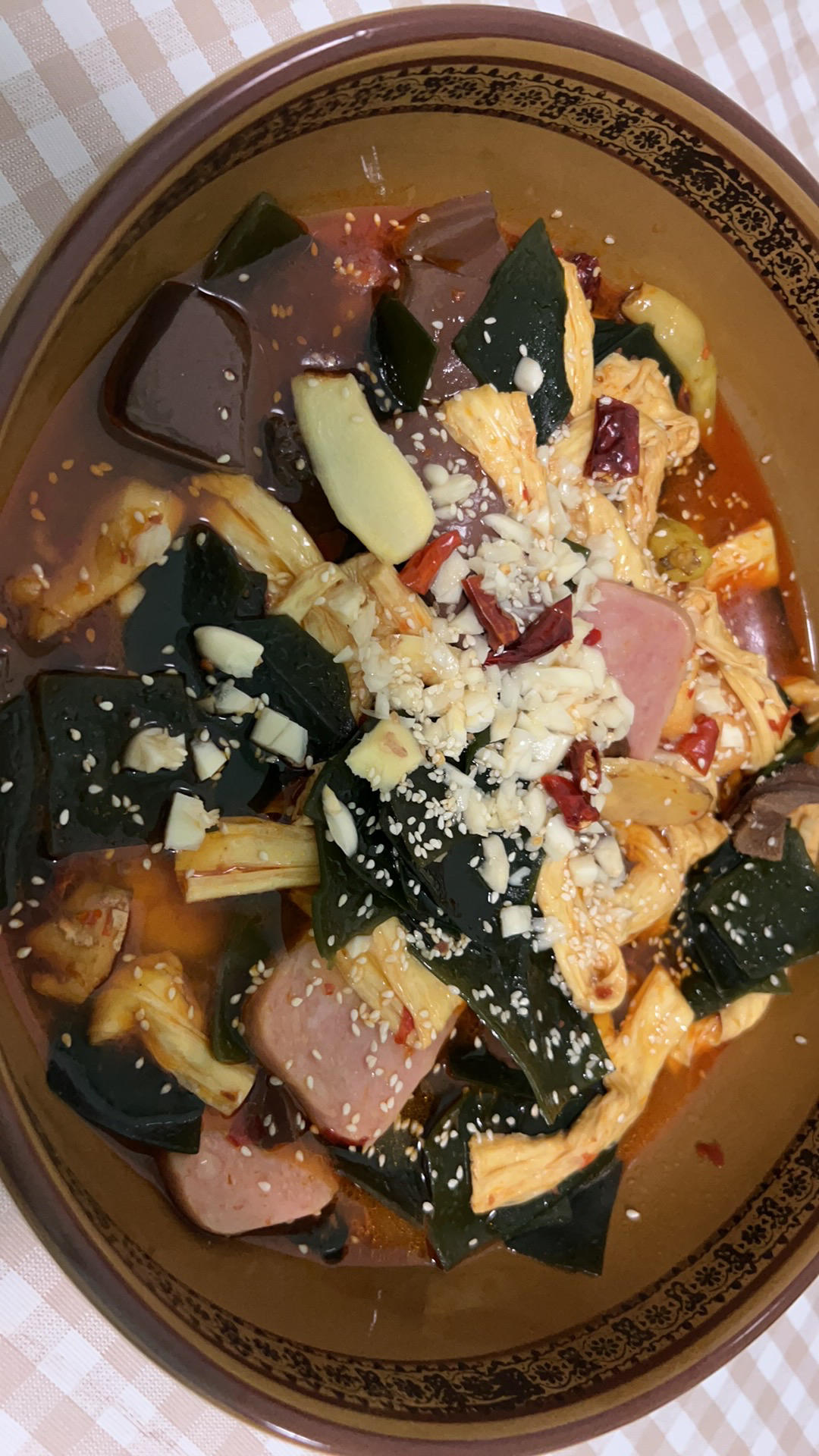 家庭版毛血旺 谁做都好吃