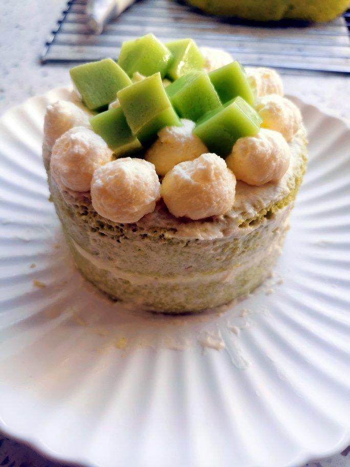 🇸🇬新加坡超火｜椰香斑斓戚风蛋糕｜林俊杰最爱