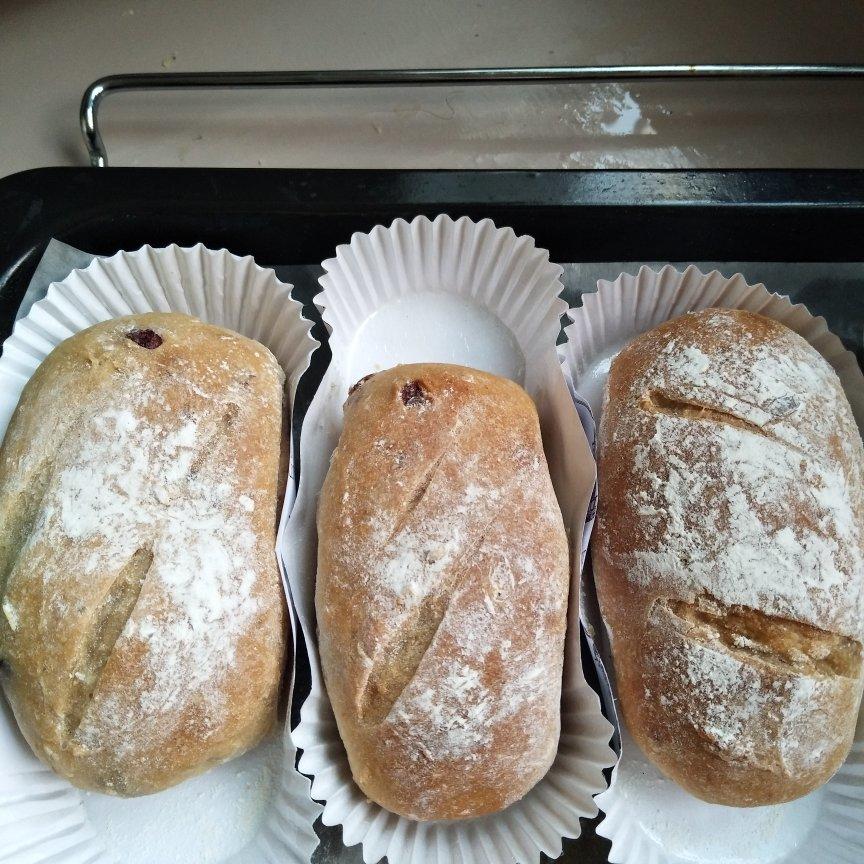 麦片核桃软欧包~汤种