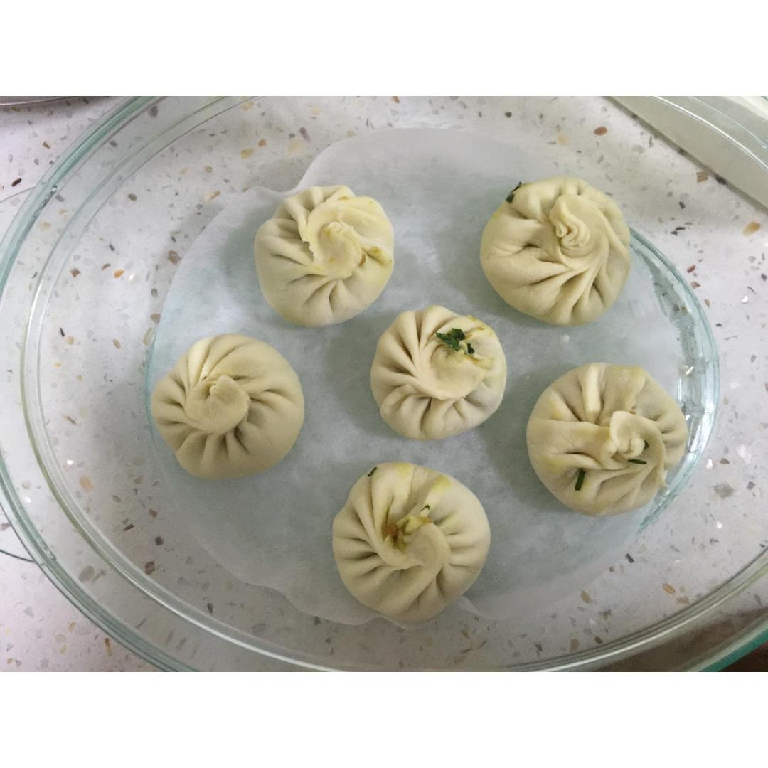 韭菜鸡蛋包子