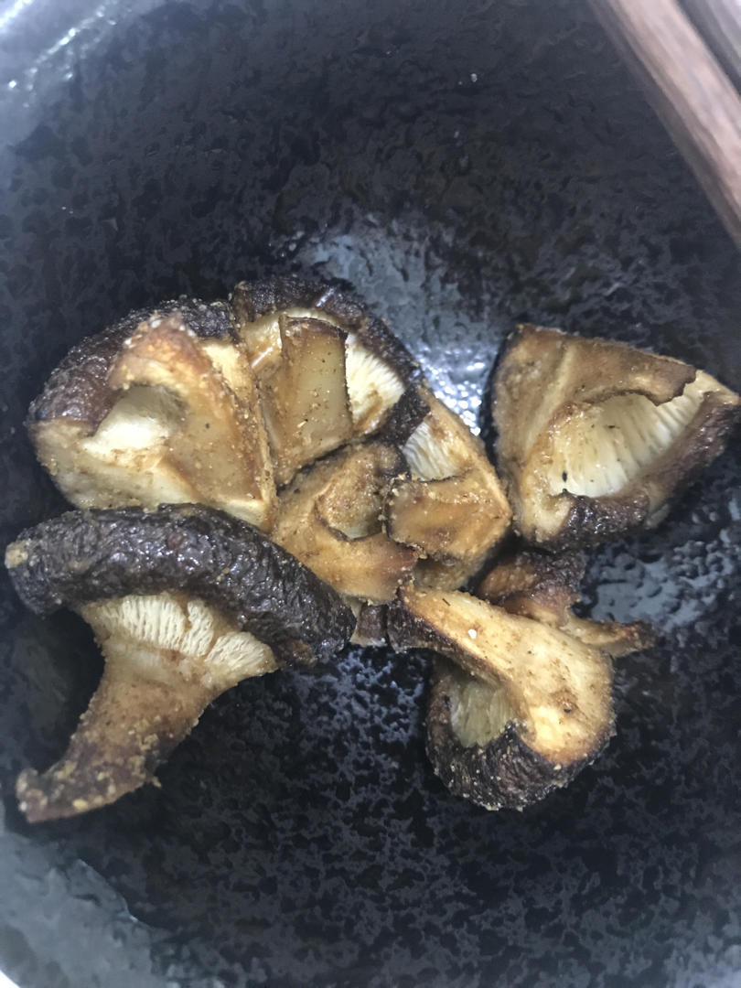 烤蘑菇