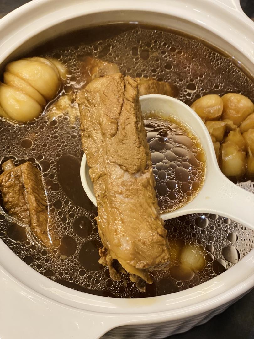 悠悠草sherry做的堂妈小厨新加坡肉骨茶