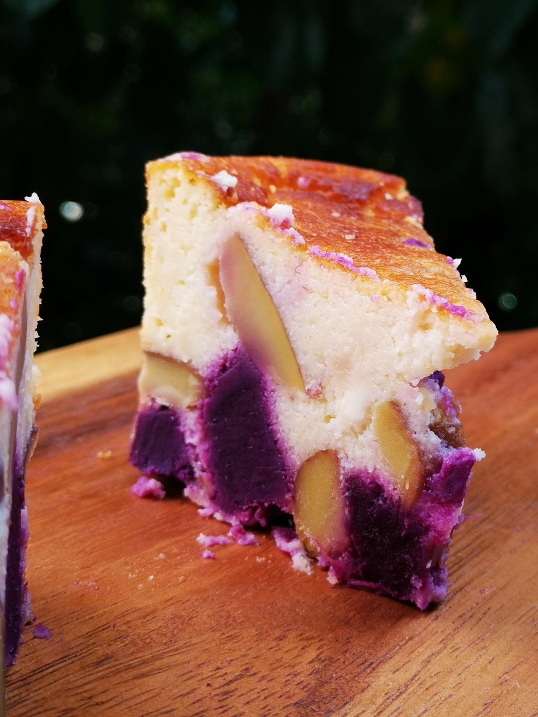 红薯板栗奶酪蛋糕—秋冬天的大满足