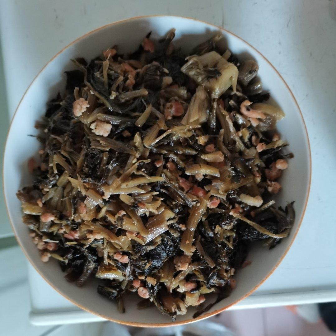 雪菜肉丝面