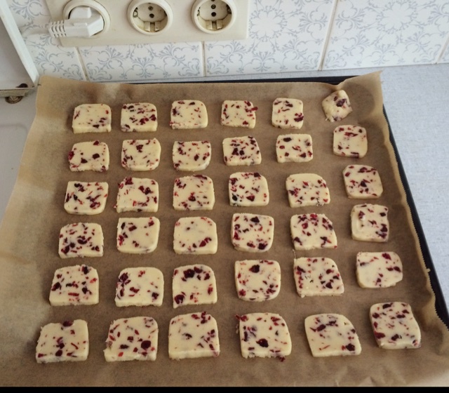 低糖少油版蔓越莓饼干