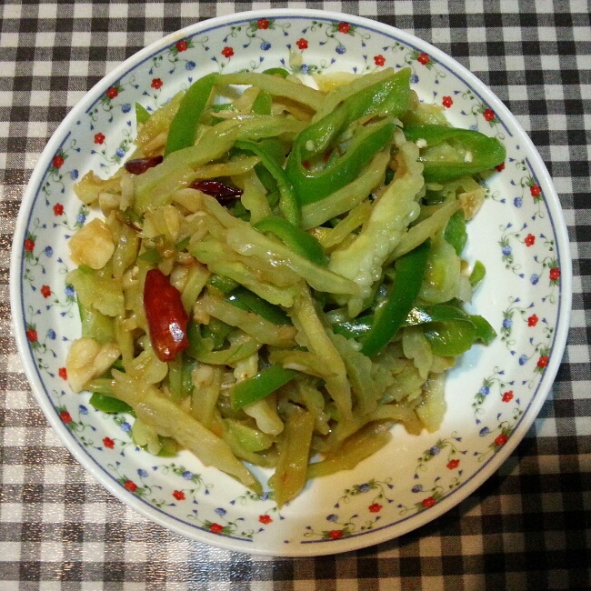 清炒苦瓜