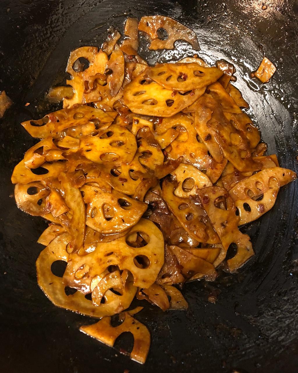老干妈孜然莲藕