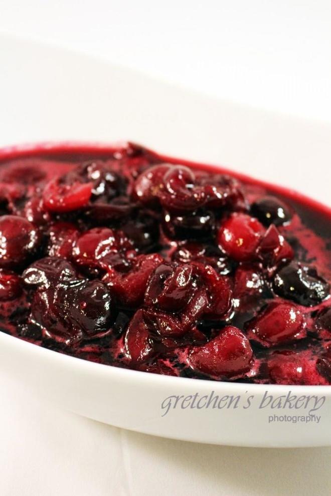 Black Cherry Compote/酒渍樱桃的做法