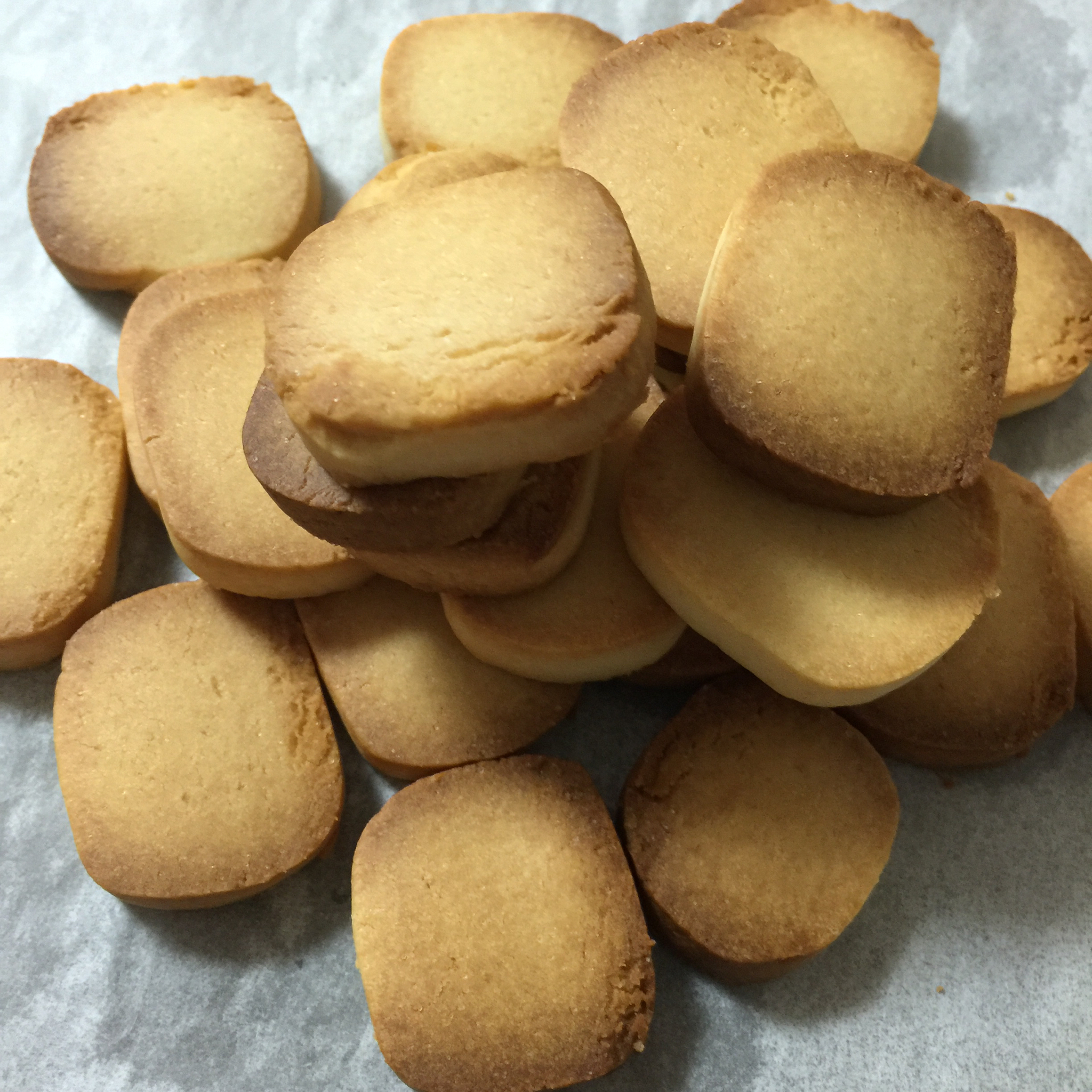 【炼乳脆饼•硬】非常简单的硬饼干