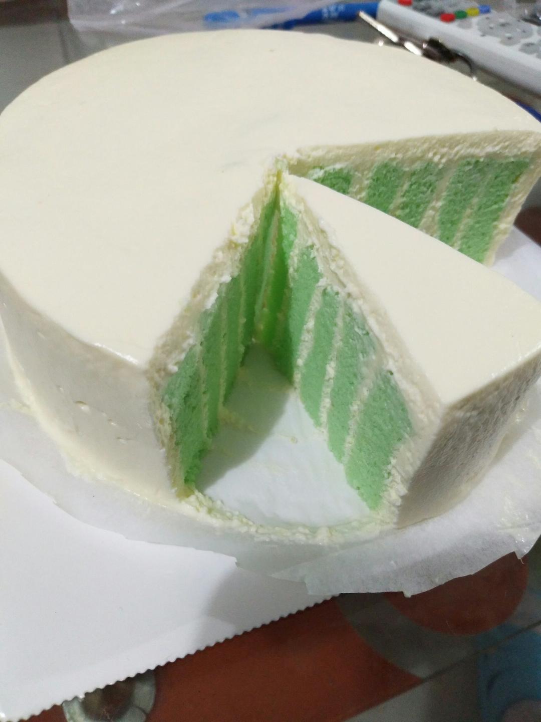 斑斓奶油蛋糕